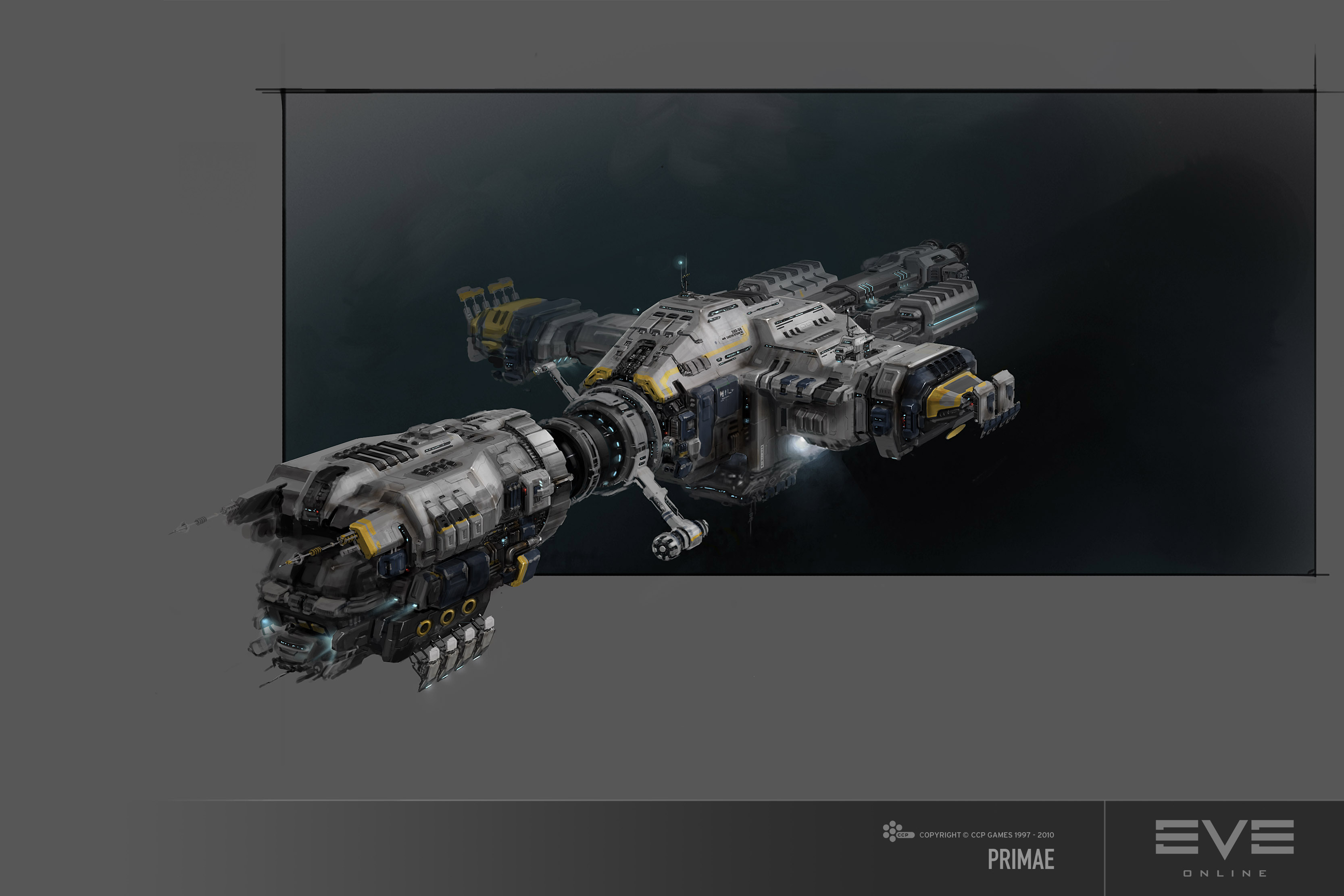 concept spaceship art