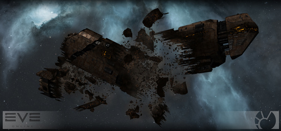 Wreck as it is displayed in the game engine