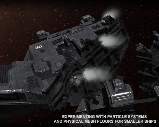 Experiments with wrecks and particles